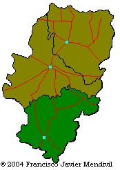Carte Localisation de Municipalité Torres de Albarracín