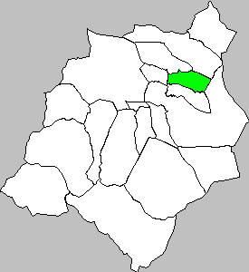 Carte Bisimbre dans la Région Campo de Borja