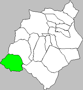 Carte  Talamantes dans la region Campo de Borja