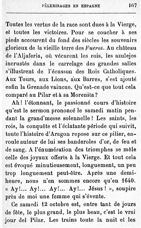 Pélerinages en Espagne. 1930. 167