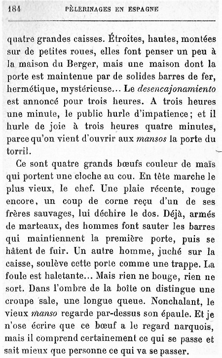 Pélerinages en Espagne. 1930. 184