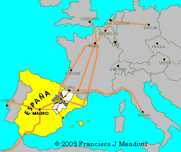 Carte situation Province Zaragoza dans Aragon et Europe Carte situation Province Zaragoza dans Aragon et Europe